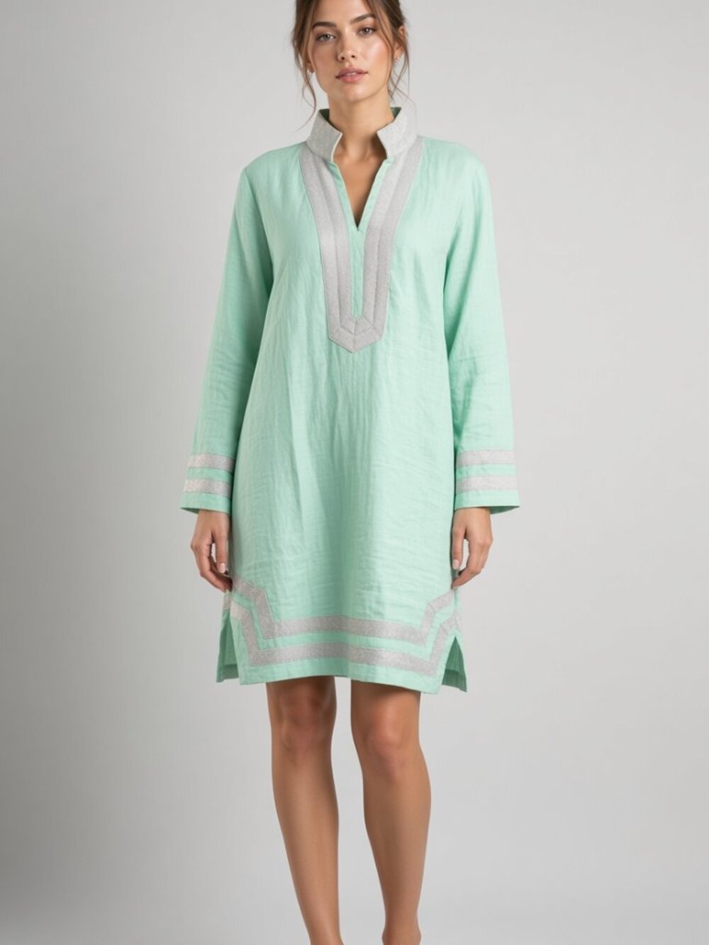 STS Long Sleeve Tunic in Cabbage